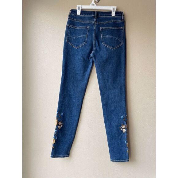 Driftwood Jackie High Rise Skinny Jean Falling Sunflower Women's Waist Size 25 - Picture 2 of 4
